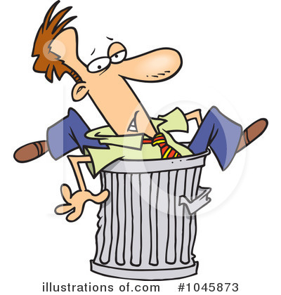 Trash Clipart #1045873 by toonaday
