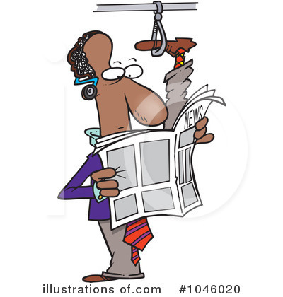 Newspaper Clipart #1046020 by toonaday