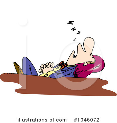 Royalty-Free (RF) Businessman Clipart Illustration by toonaday - Stock Sample #1046072