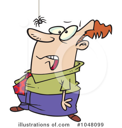 Royalty-Free (RF) Businessman Clipart Illustration by toonaday - Stock Sample #1048099