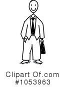 Businessman Clipart #1053963 by Frog974