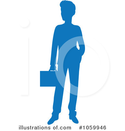 Royalty-Free (RF) Businessman Clipart Illustration by Rosie Piter - Stock Sample #1059946
