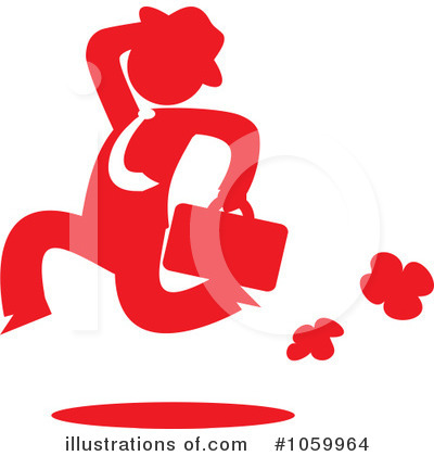 Royalty-Free (RF) Businessman Clipart Illustration by Rosie Piter - Stock Sample #1059964