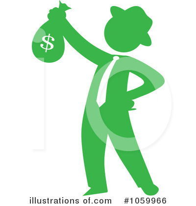 Royalty-Free (RF) Businessman Clipart Illustration by Rosie Piter - Stock Sample #1059966