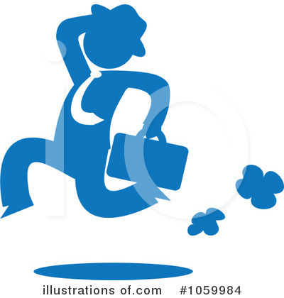 Royalty-Free (RF) Businessman Clipart Illustration by Rosie Piter - Stock Sample #1059984