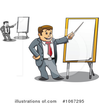 Royalty-Free (RF) Businessman Clipart Illustration by Vector Tradition SM - Stock Sample #1067295