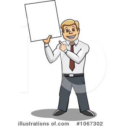 Royalty-Free (RF) Businessman Clipart Illustration by Vector Tradition SM - Stock Sample #1067302