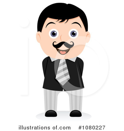 Royalty-Free (RF) Businessman Clipart Illustration by vectorace - Stock Sample #1080227