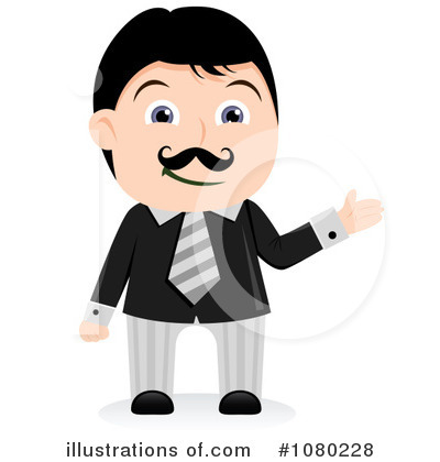Royalty-Free (RF) Businessman Clipart Illustration by vectorace - Stock Sample #1080228