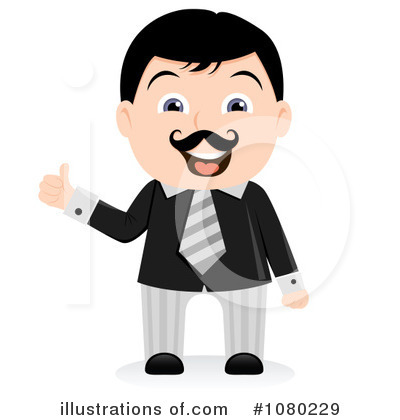 Royalty-Free (RF) Businessman Clipart Illustration by vectorace - Stock Sample #1080229