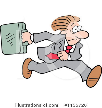 Royalty-Free (RF) Businessman Clipart Illustration by Johnny Sajem - Stock Sample #1135726