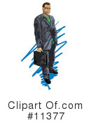 Businessman Clipart #11377 by AtStockIllustration