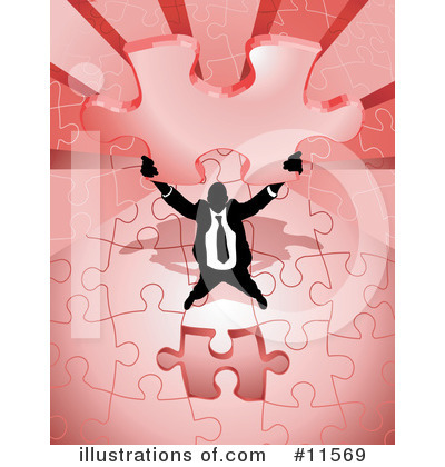 Royalty-Free (RF) Businessman Clipart Illustration by AtStockIllustration - Stock Sample #11569