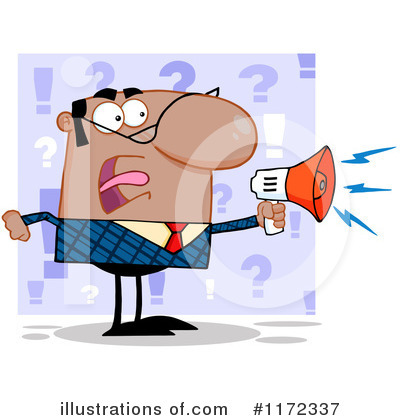 Royalty-Free (RF) Businessman Clipart Illustration by Hit Toon - Stock Sample #1172337