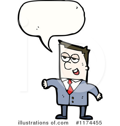 Royalty-Free (RF) Businessman Clipart Illustration by lineartestpilot - Stock Sample #1174455