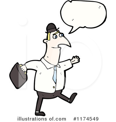 Royalty-Free (RF) Businessman Clipart Illustration by lineartestpilot - Stock Sample #1174549
