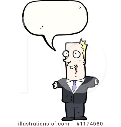 Royalty-Free (RF) Businessman Clipart Illustration by lineartestpilot - Stock Sample #1174560