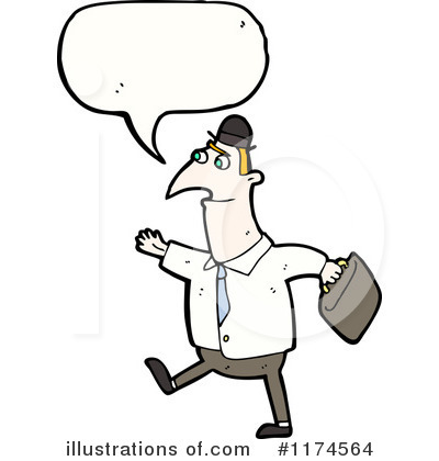Royalty-Free (RF) Businessman Clipart Illustration by lineartestpilot - Stock Sample #1174564