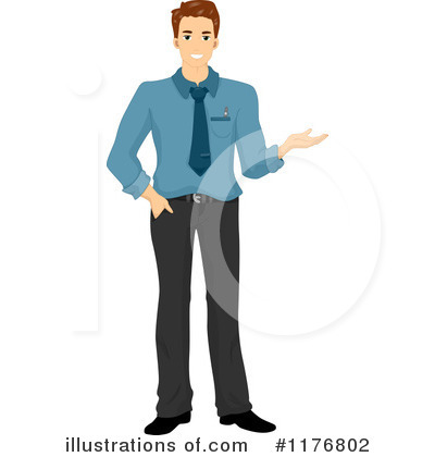 Royalty-Free (RF) Businessman Clipart Illustration by BNP Design Studio - Stock Sample #1176802