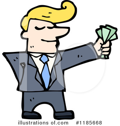 Royalty-Free (RF) Businessman Clipart Illustration by lineartestpilot - Stock Sample #1185668