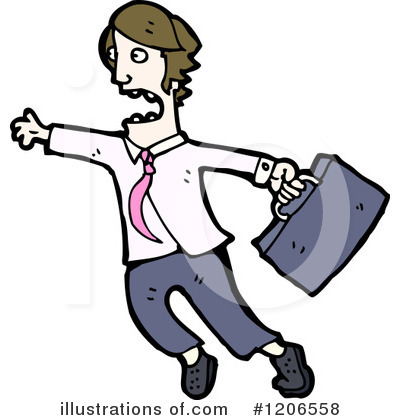 Royalty-Free (RF) Businessman Clipart Illustration by lineartestpilot - Stock Sample #1206558