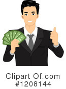 Businessman Clipart #1208144 by BNP Design Studio