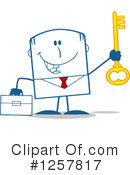 Businessman Clipart #1257817 by Hit Toon