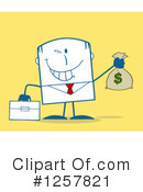 Businessman Clipart #1257821 by Hit Toon