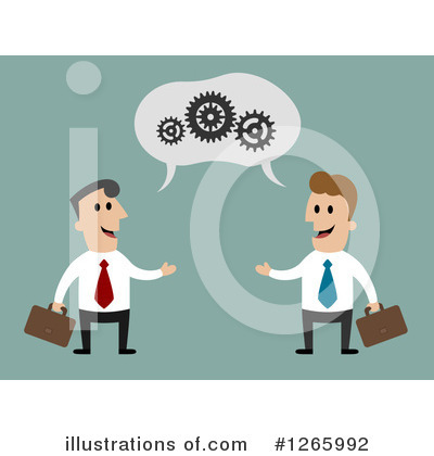 Royalty-Free (RF) Businessman Clipart Illustration by Vector Tradition SM - Stock Sample #1265992
