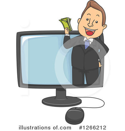 Royalty-Free (RF) Businessman Clipart Illustration by BNP Design Studio - Stock Sample #1266212