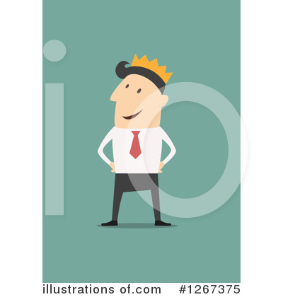 Royalty-Free (RF) Businessman Clipart Illustration by Vector Tradition SM - Stock Sample #1267375