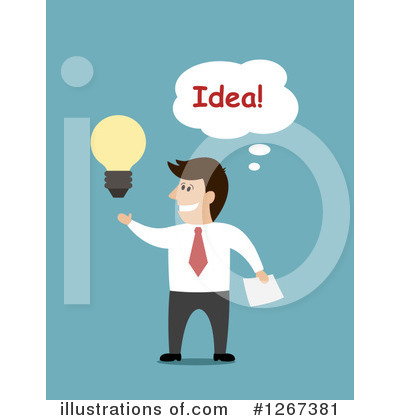 Brainstorming Clipart #1267381 by Vector Tradition SM