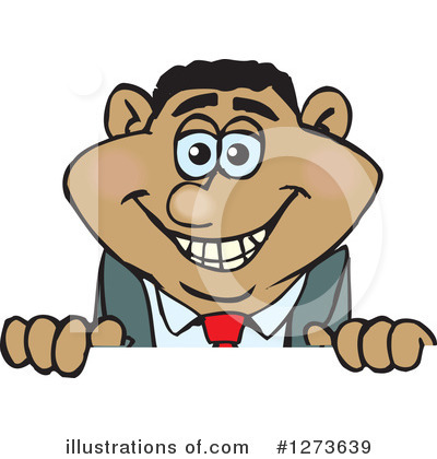 Royalty-Free (RF) Businessman Clipart Illustration by Dennis Holmes Designs - Stock Sample #1273639
