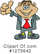 Businessman Clipart #1273642 by Dennis Holmes Designs