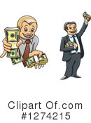 Businessman Clipart #1274215 by Vector Tradition SM