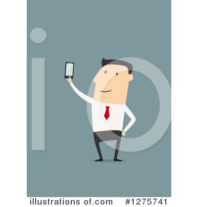 Royalty-Free (RF) Businessman Clipart Illustration by Vector Tradition SM - Stock Sample #1275741