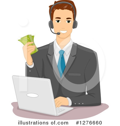 Royalty-Free (RF) Businessman Clipart Illustration by BNP Design Studio - Stock Sample #1276660