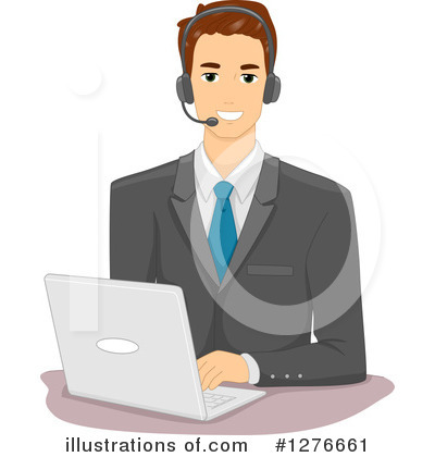 Royalty-Free (RF) Businessman Clipart Illustration by BNP Design Studio - Stock Sample #1276661