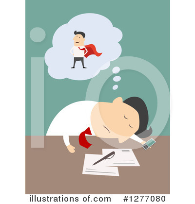 Royalty-Free (RF) Businessman Clipart Illustration by Vector Tradition SM - Stock Sample #1277080