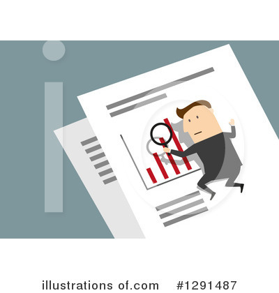 Royalty-Free (RF) Businessman Clipart Illustration by Vector Tradition SM - Stock Sample #1291487