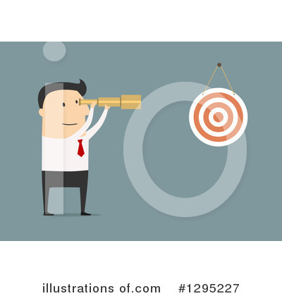 Royalty-Free (RF) Businessman Clipart Illustration by Vector Tradition SM - Stock Sample #1295227