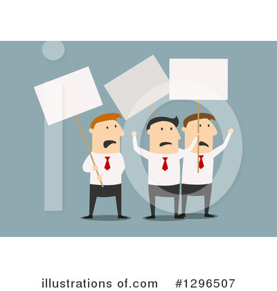 Royalty-Free (RF) Businessman Clipart Illustration by Vector Tradition SM - Stock Sample #1296507