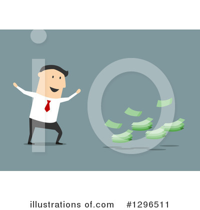 Royalty-Free (RF) Businessman Clipart Illustration by Vector Tradition SM - Stock Sample #1296511