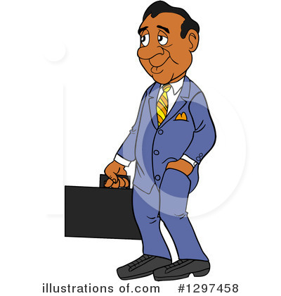 Business Clipart #1297458 by LaffToon