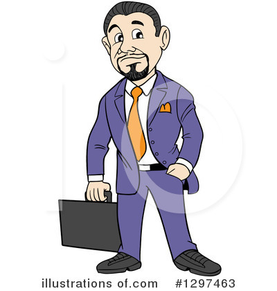 Business Clipart #1297463 by LaffToon