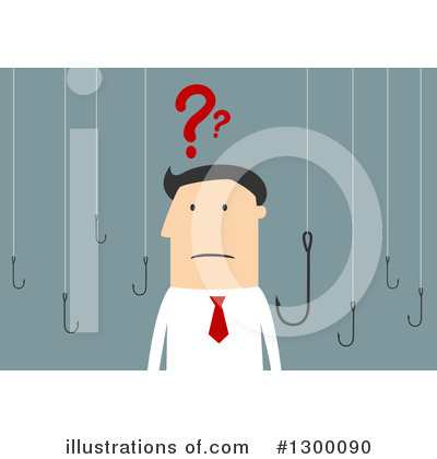 Royalty-Free (RF) Businessman Clipart Illustration by Vector Tradition SM - Stock Sample #1300090