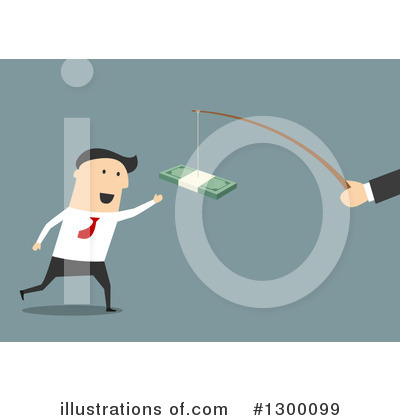 Royalty-Free (RF) Businessman Clipart Illustration by Vector Tradition SM - Stock Sample #1300099