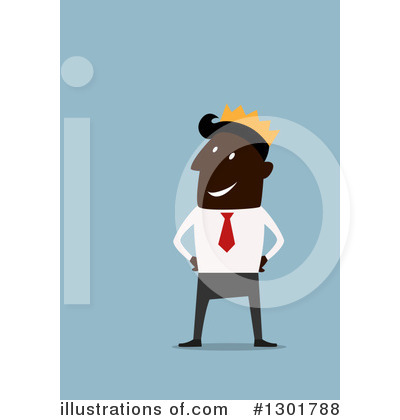 Royalty-Free (RF) Businessman Clipart Illustration by Vector Tradition SM - Stock Sample #1301788
