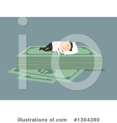 Royalty-Free (RF) Businessman Clipart Illustration by Vector Tradition SM - Stock Sample #1304380