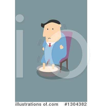 Royalty-Free (RF) Businessman Clipart Illustration by Vector Tradition SM - Stock Sample #1304382